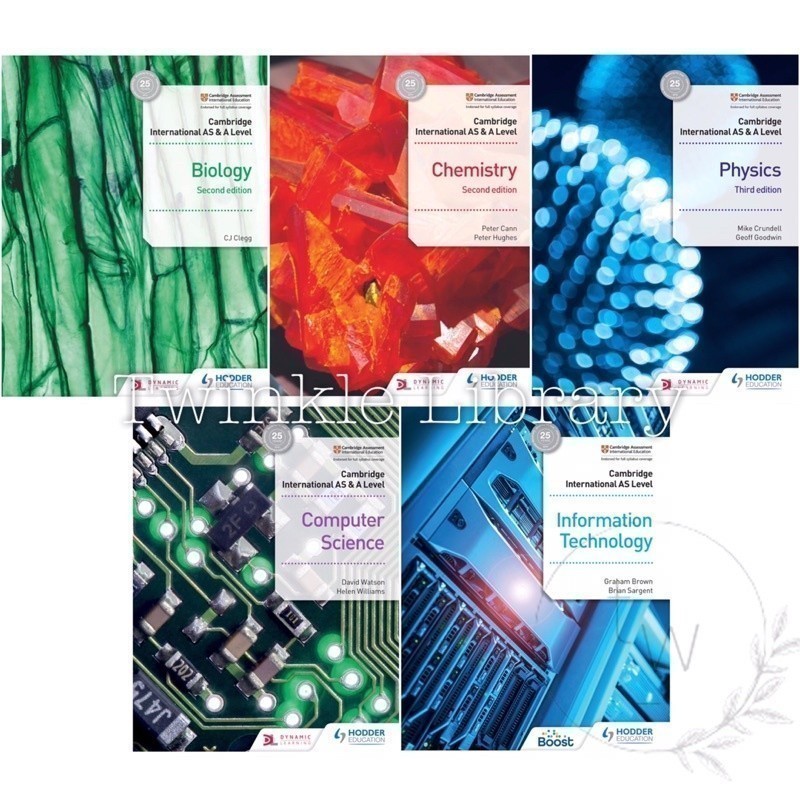 Buku (FISIK) International AS & A Level Biology / Chemistry / Physics / Computer Science / Informati