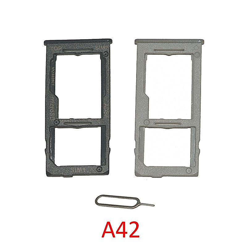 Laci Baki Chip Sim Untuk Samsung Galaxy A42 5G A426B A426 Soket Adaptor Pemegang Slot Kartu SD Telep