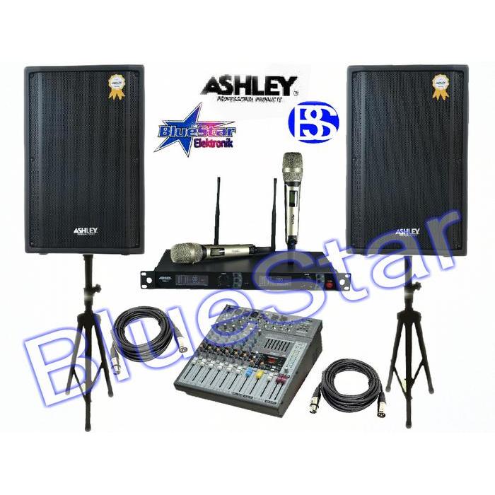 Paket Sound System Karaoke Ashley (15 inch) Professional Outdoor