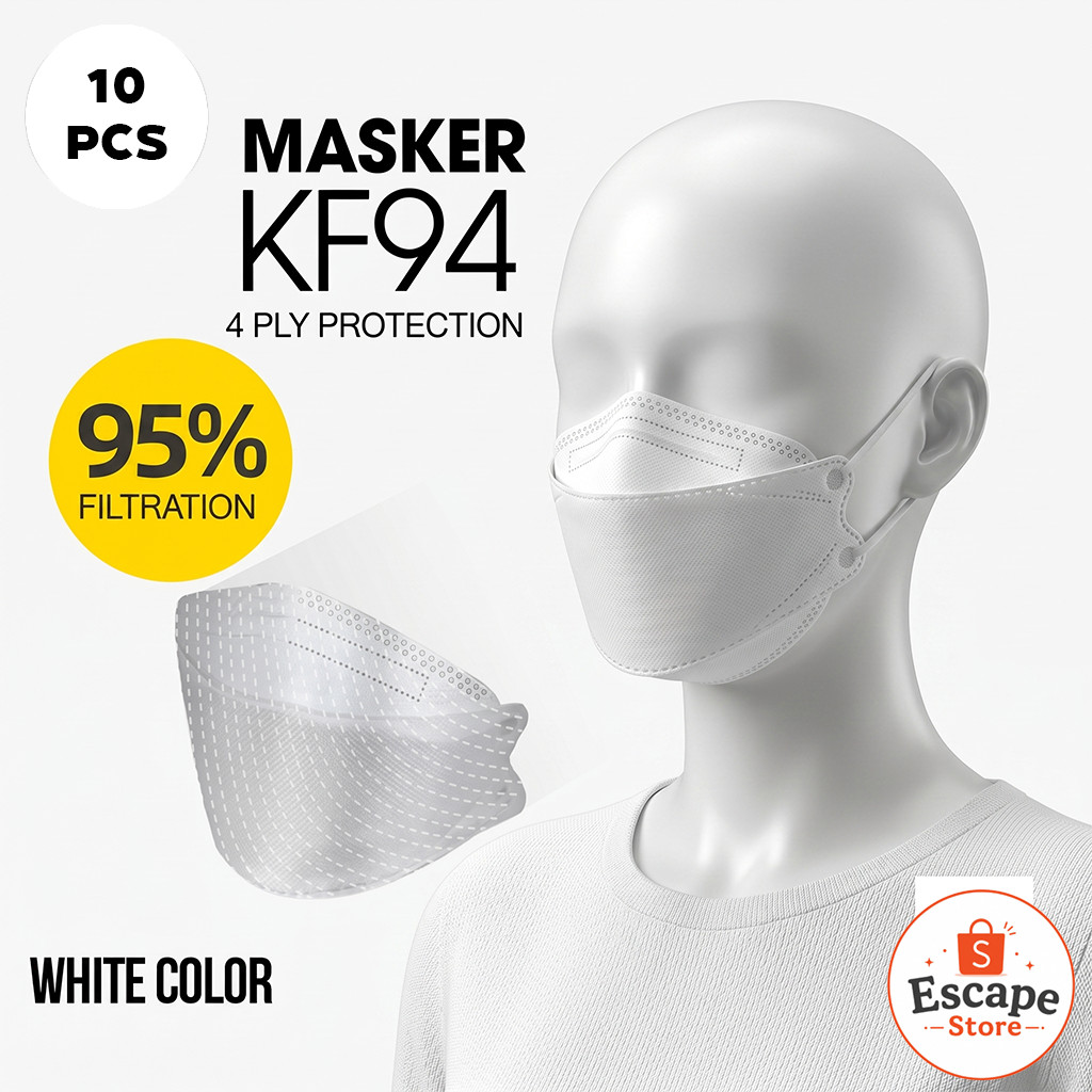 ISI 10 PCS MASKER KF94 KOREA ISI 10PCS MURAH / KF94 DEWASA 50PCS / KF94 ISI 10PCS