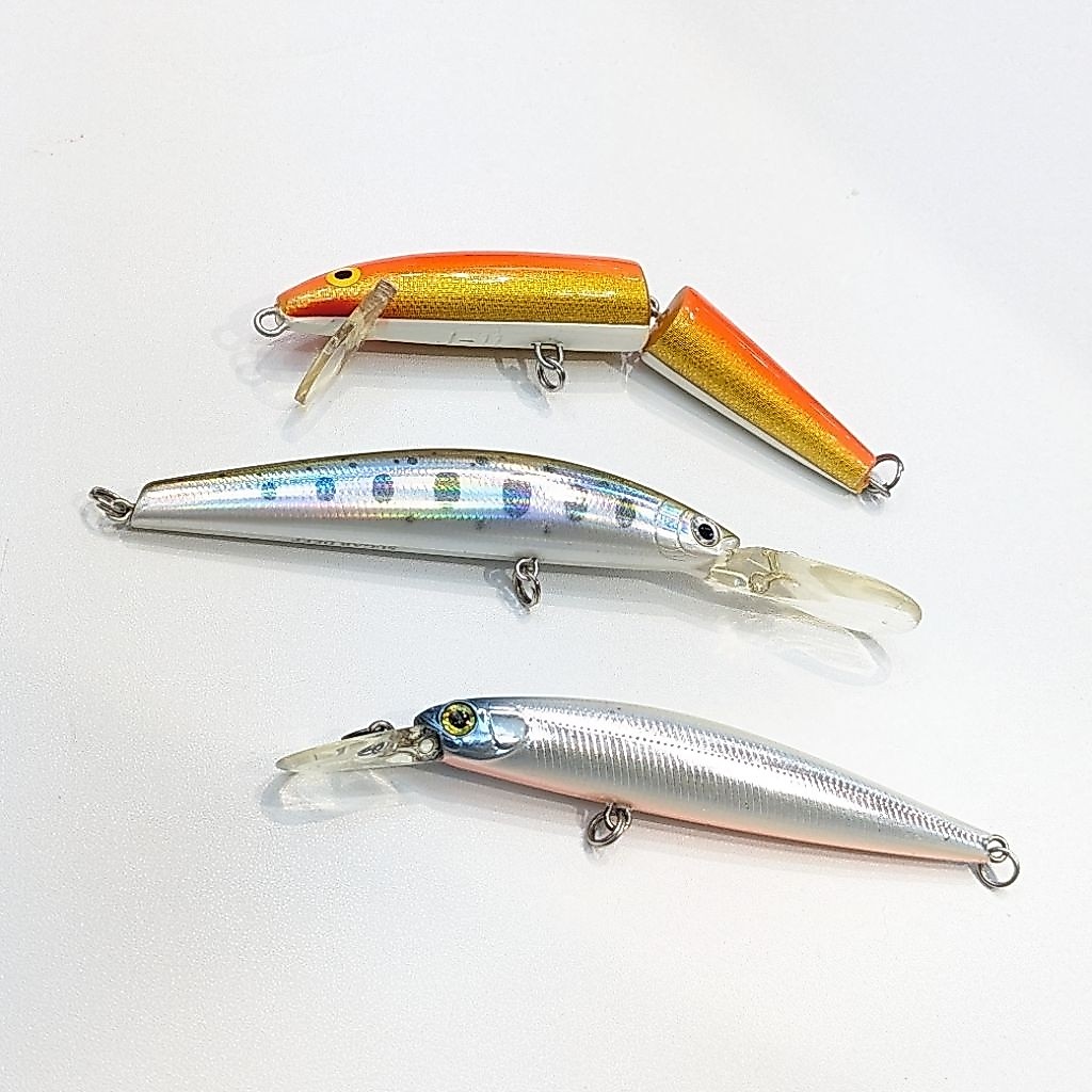 3 pcs Lure bekas