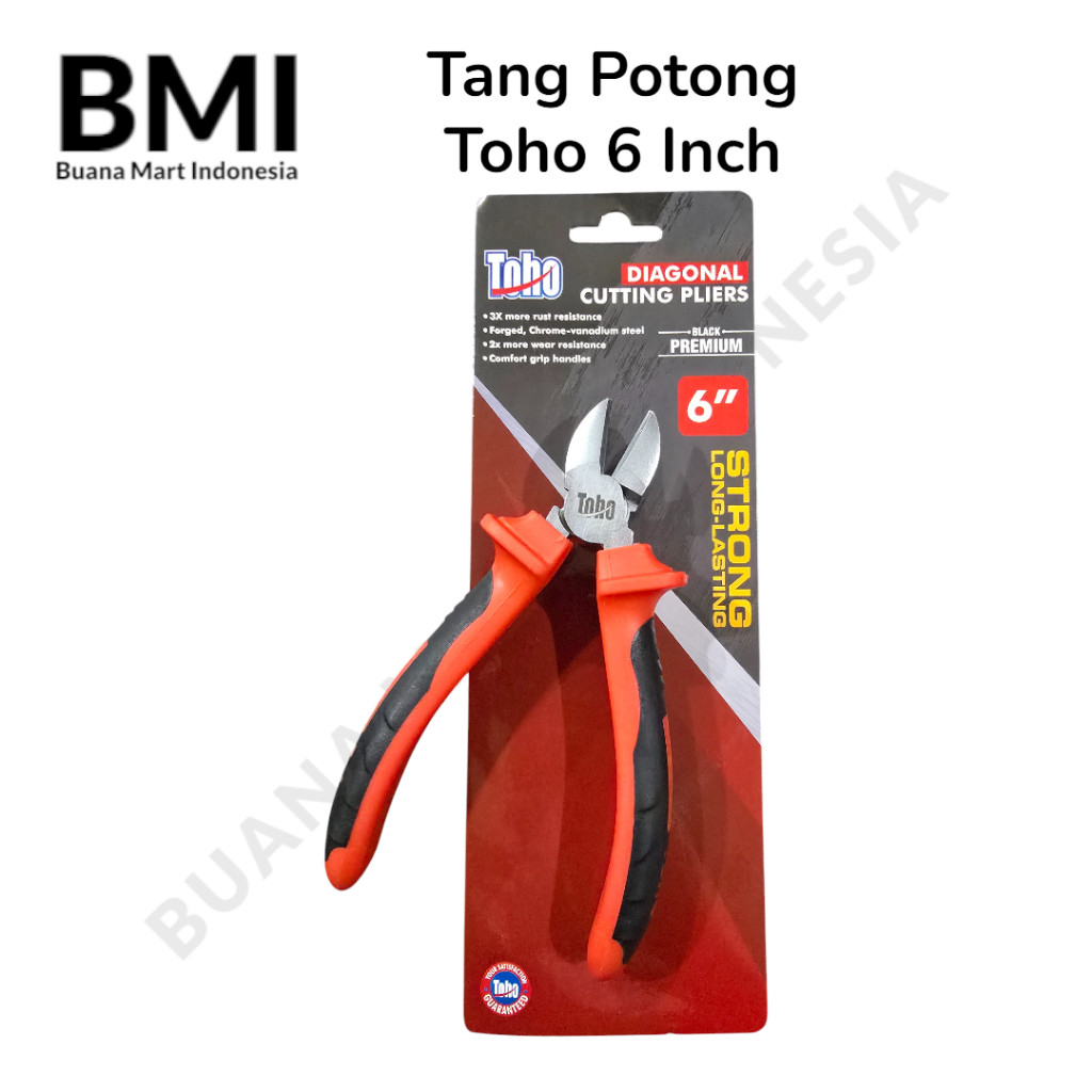 AUPSHOP Tang Potong TOHO 6 Inch | Diagonal Cutting Pliers 6"