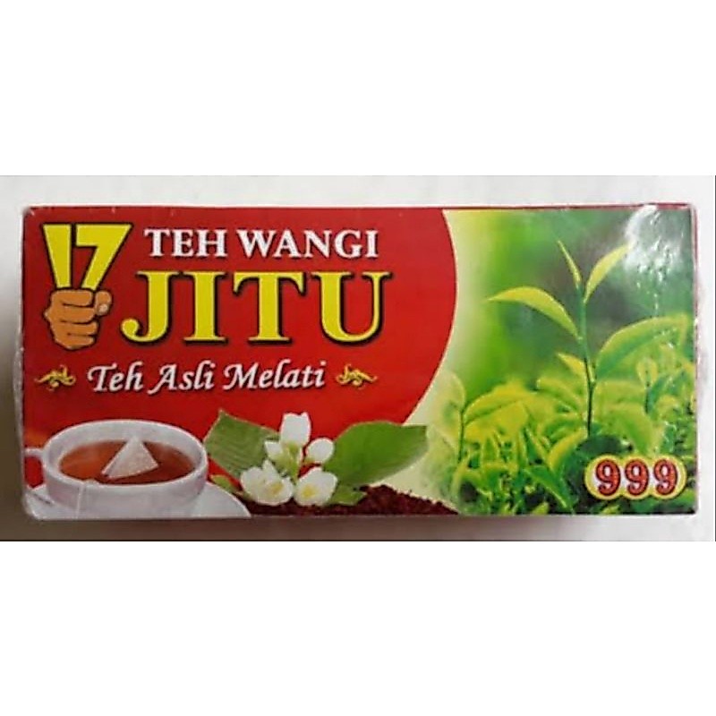 TEH JITU 999, TEH HITAM MELATI CAP 999, TEH CELUP MELATI 999