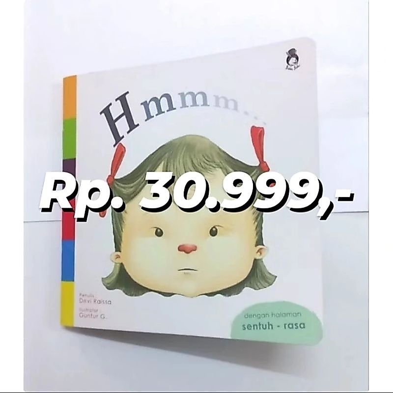 (PROMO) BUKU HMMM... ORIGINAL RABBIT HOLE BUKU EMOSI (PAPERBACK) LIMITED STOCK