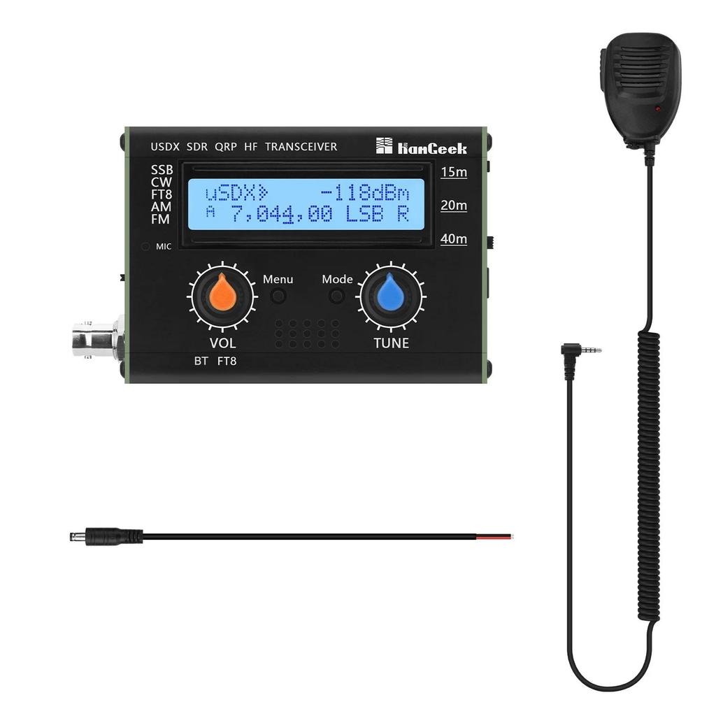 HAMGEEK USDX-FT8 / USDX-CW 5W usDX SDR QRP Transceiver QCX-SSB to SSB 15m/20m/40m 3-Band All Mode HF