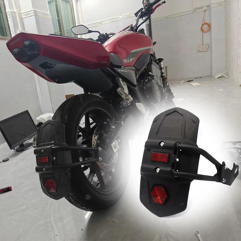 Motorcycle Rear Fender Mudguard Mudflap Wheel Splash Guard Mud Cover Protector For HONDA CB400SF CB5