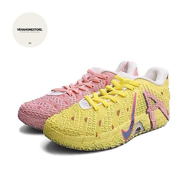 [Sepatu Basket] Nike - Ja 3 Spongebob & Patrick (Customized Nike)" 100% AUTHENTIC