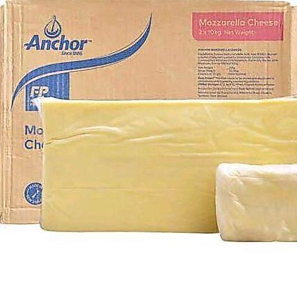 Milky- Anchor Mozarella Cheese / Keju Mozarella / Cheese Mozarella 500Gram