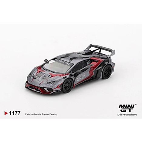 MINI GT 1177 Box - LB WORKS Lamborghini Huracán GT RONIN 265