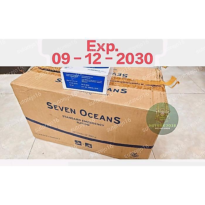 Ransum Mre Foodration Seven Oceans Makanan Darurat Harga Karton
