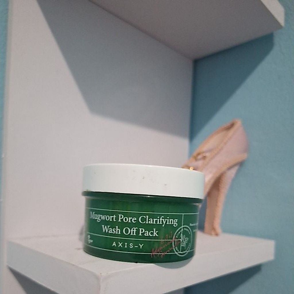 PRELOVED AXIS Y MUGWORT PORE CLARIFYING WASH OFF PACK 100ML