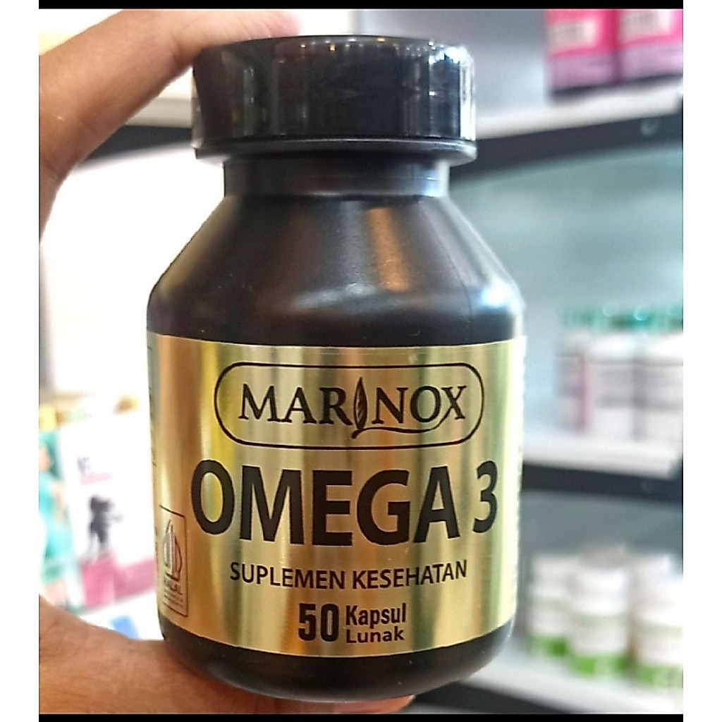 MARINOX OMEGA 3 isi 50 untuk kolesterol