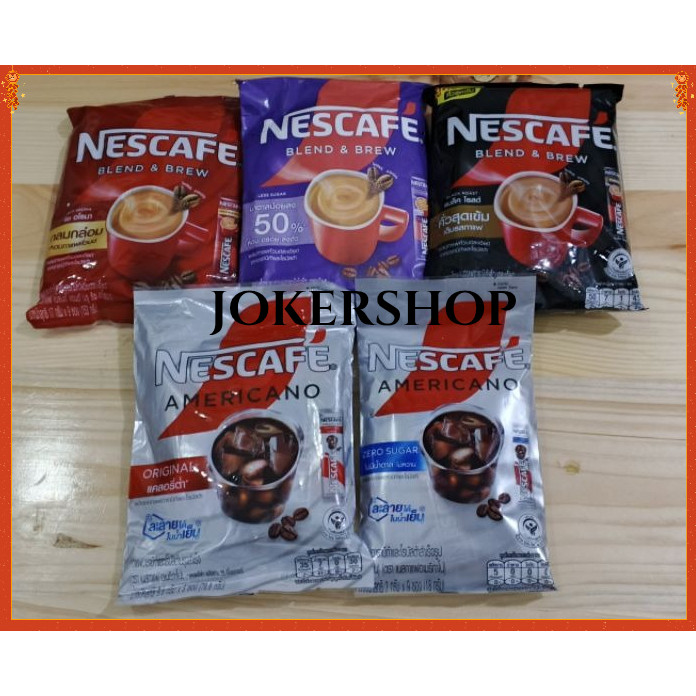 

Nescafe Blend & Brew Mini Pack Series. Pack Kecil. Expired Lama