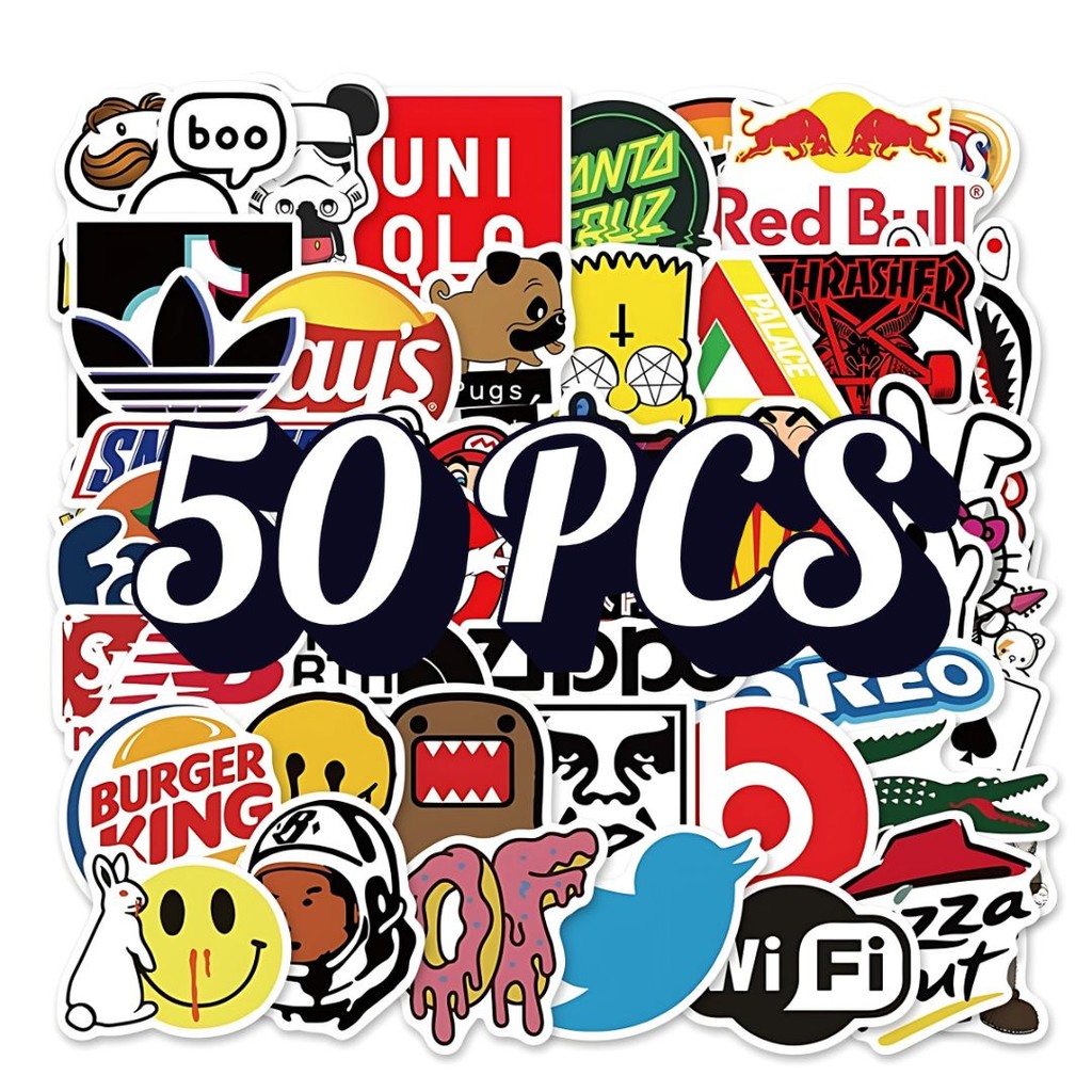 

Stiker Logo Brand Hypebeast – Merek Aesthetic, Anti Air Waterproof Decal Motor Helm Laptop HP Botol Minum Koper Buku Journal Hadiah Anak