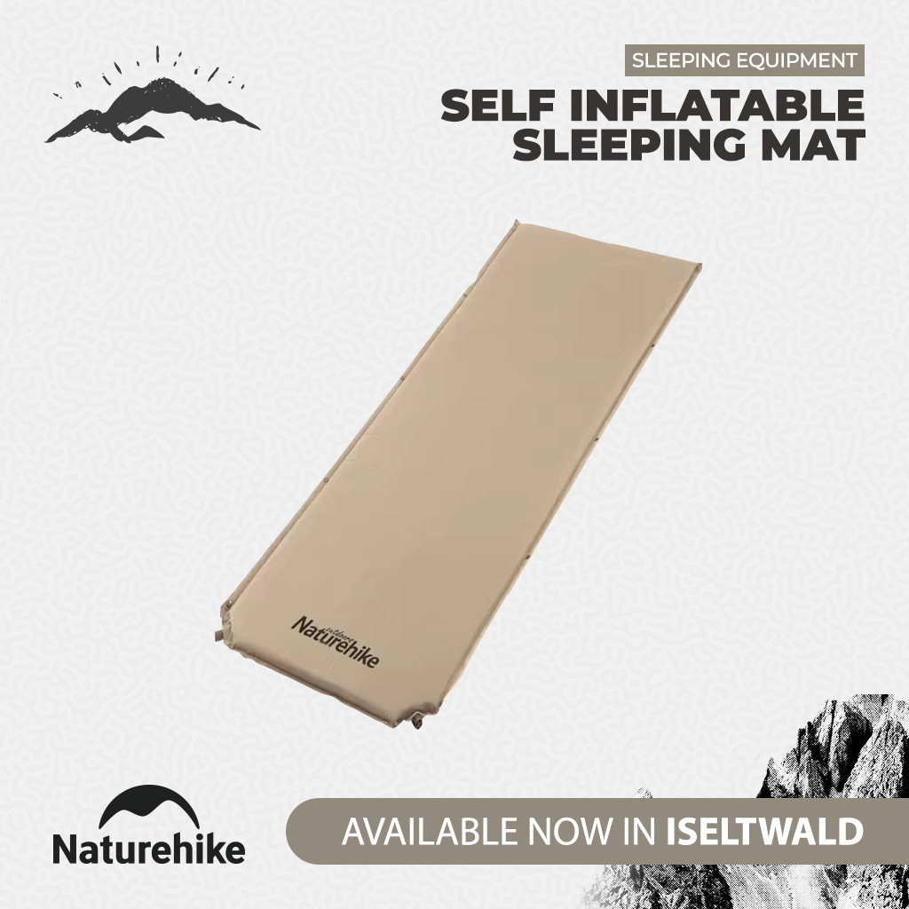 Naturehike Matras Tidur Self Inflatable NH20DZ003 Sleeping Mat Camping Outdoor