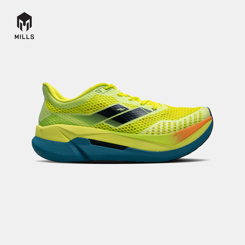 MILLS SEPATU LARI RUNNING SHOES ENERPRO ZENITH LEMON/DK.PINE/ORANGE 9104401