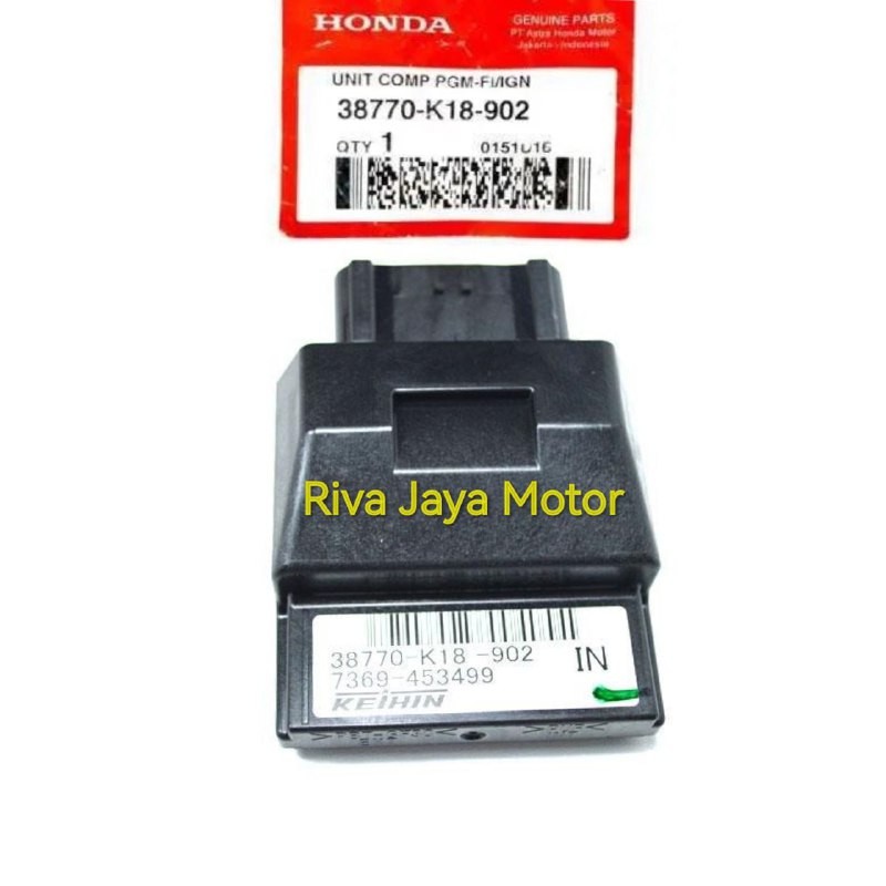 Ecu Ecm Cdi Verza Original Ahm Astra Honda Motor 38770-K18-902