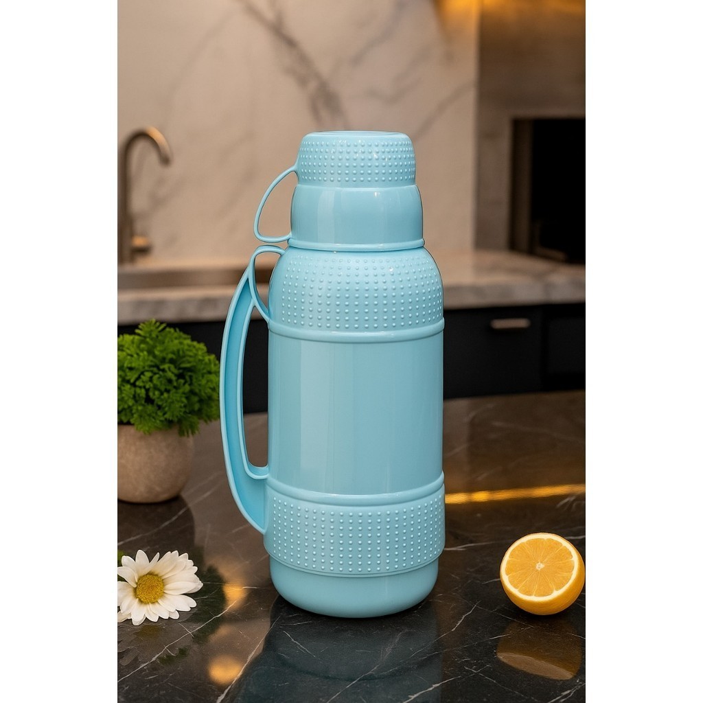 Thermos Kaca Air Panas 1 Liter dan 1.8L Botol, Termos Panas, Termos Air - W521-W522