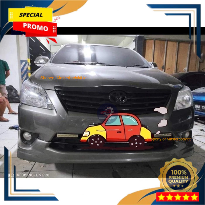 Aksesoris Bemper Mobil BODYKIT toyota innova 2011 2012 2013 Termurah