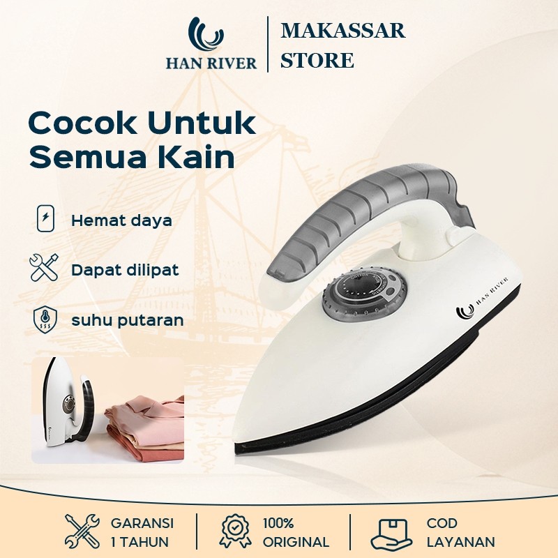 

【Pengiriman dari Makassar】HAN RIVER Setrika Portabel Untuk Perjalanan Mini Setrika