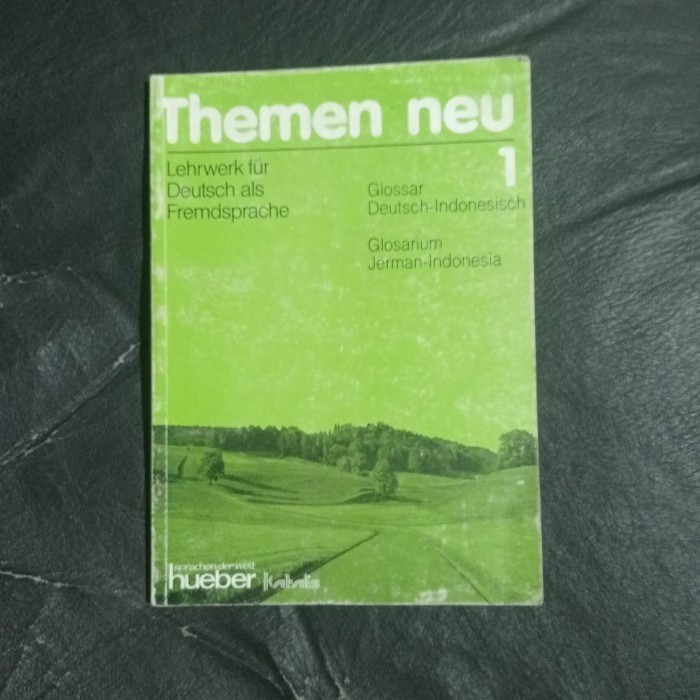 THEMEN NEU 1  GLOSSAR DEUTSCH INDONESISCH Original Bekas