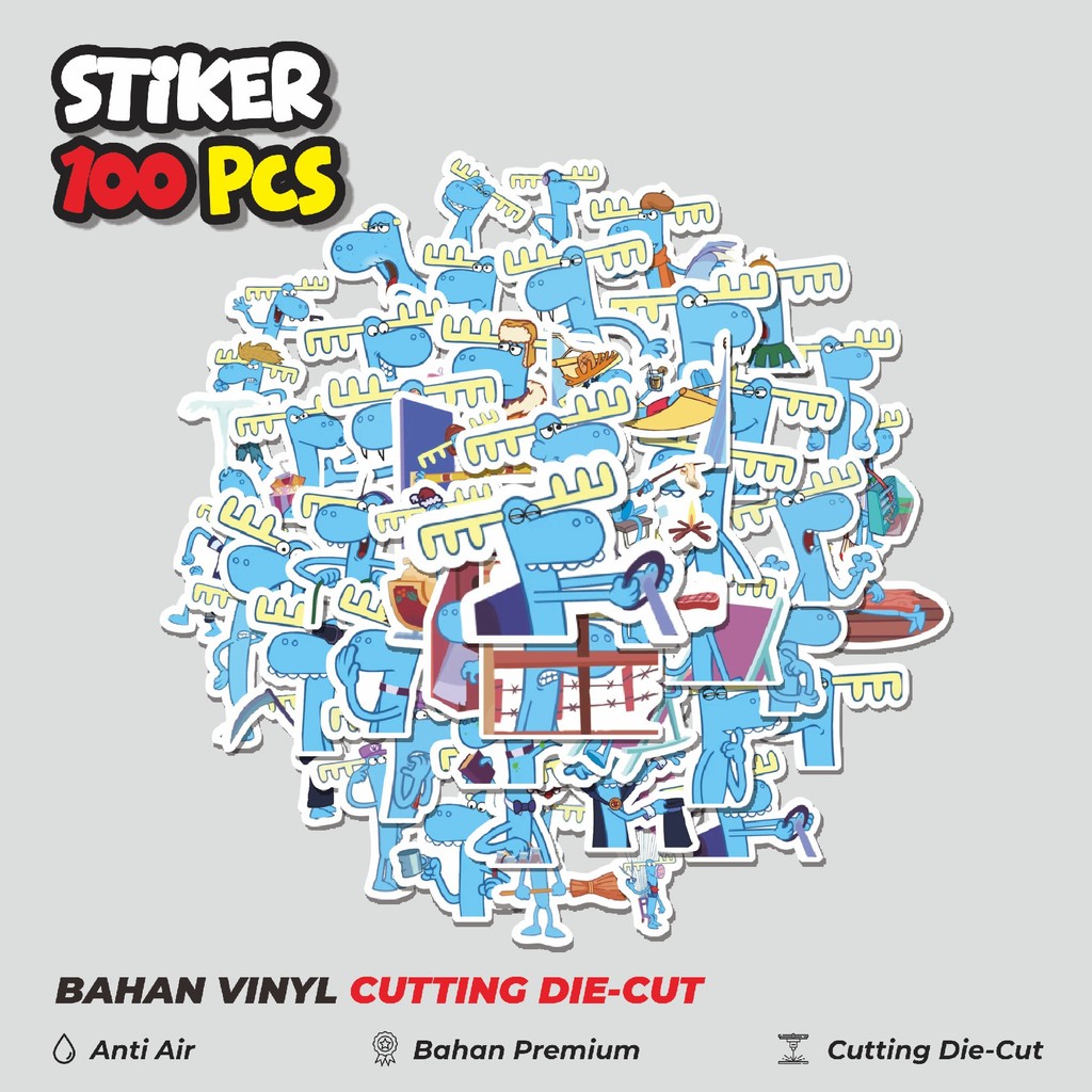 

Terbaru! 50 pcs Stiker Funny Karakter Happy Lumpy Dekorasi Lucu Kreatif untuk Notebook, Skateboard, HP