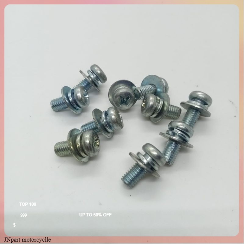 10pcs baut Original m5 baut 8 pendek baut DABEL ring
