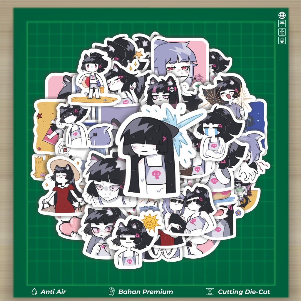 

HOT 50 PCS STIKER Stiker Kartun Summer Zizi Cute Stiker Fashion Cars Decal Dingin Kartu Album Custom Vinyl Anti Air- Sticker Aesthetic Buku Journal Koper Casing HP Tablet Laptop Helm Motor Botol Minum