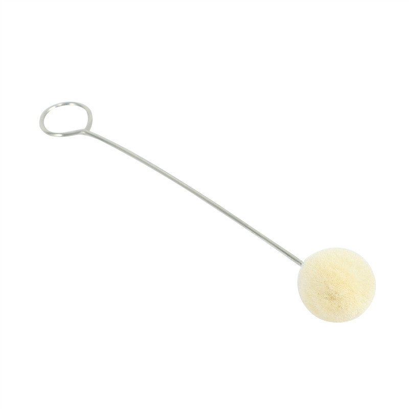 

YWDZ-150 Pieces Wool Daubers Ball Brush Leather Dye Dauber Dyeing Applicator With Metal Handle For DIY Crafts Projects