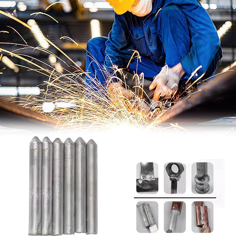6PCS Batang Las Timah Bakar Tambal Timah Bakar Stik Lilin Solder Suhu Rendah kawat las hottome