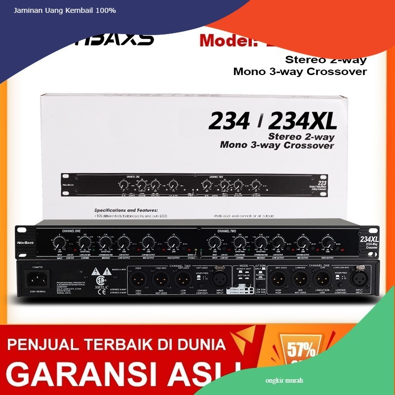 NEW BAXS [COD] 223XL/234XL Pembatas Crossover BARU dua saluran 2 pembagi