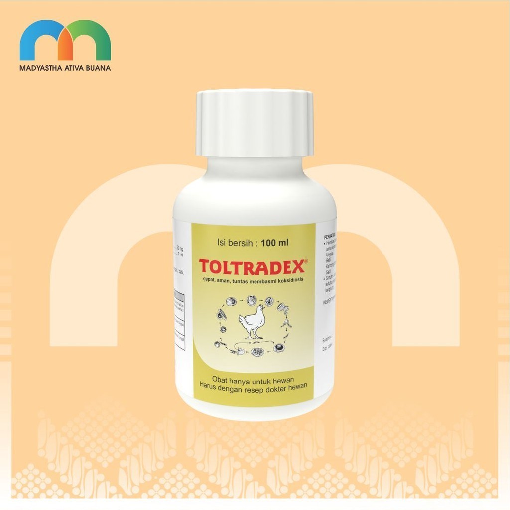 Toltradex 100 ml Medion Obat Koksidiosis Ayam