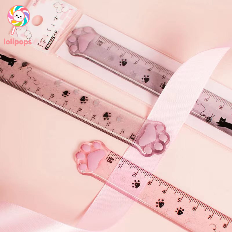 

Cute Ruler/ Penggaris Lucu Kaki Kucing - 15cm