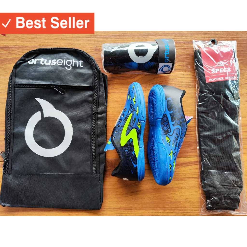 PAKET KOMPLIT SEPATU FUTSAL ANAK Junior Kids Specs Terbaru FREE TAS KAOS KAKI DEKER PROMO GRADE ORIg