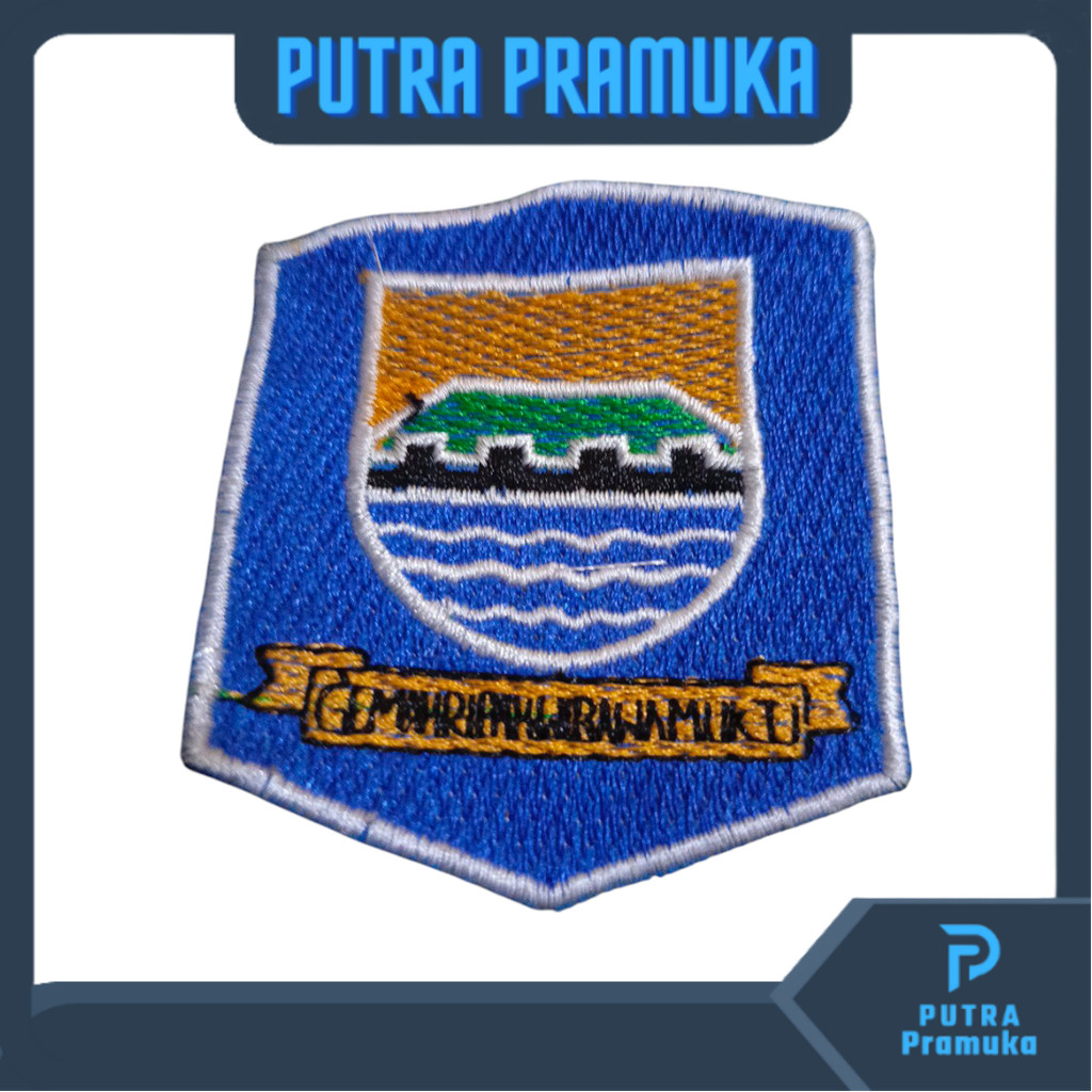 Bet Atribut Bordir PNS Logo Kota Bandung