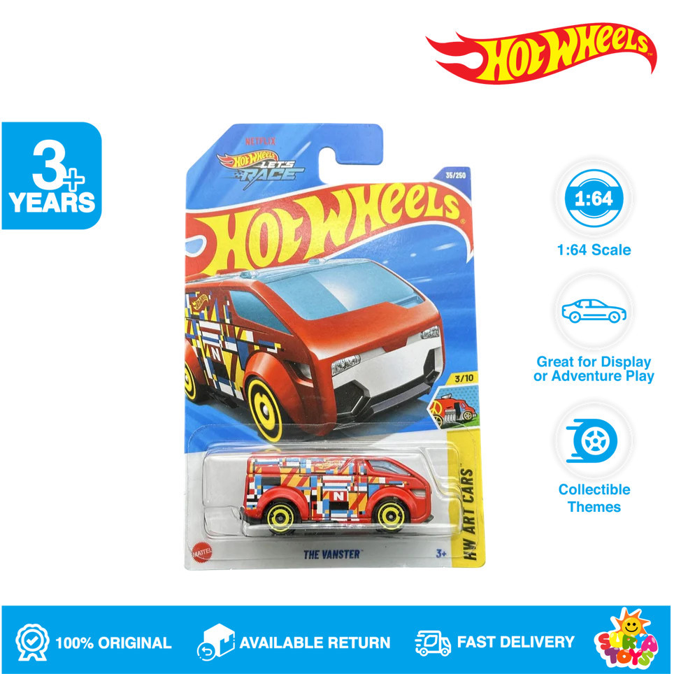 Hot Wheels The Vanster Red - Lot H 2025