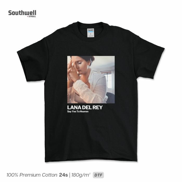 (COD) (T-shirt) Lana Del Rey - Say Yes To Heaven - Putih, S