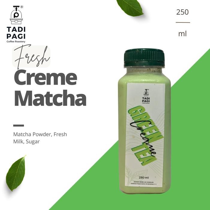 

PROMO! GREEN TEA Tadi Pagi Coffee Roastery 250 ml