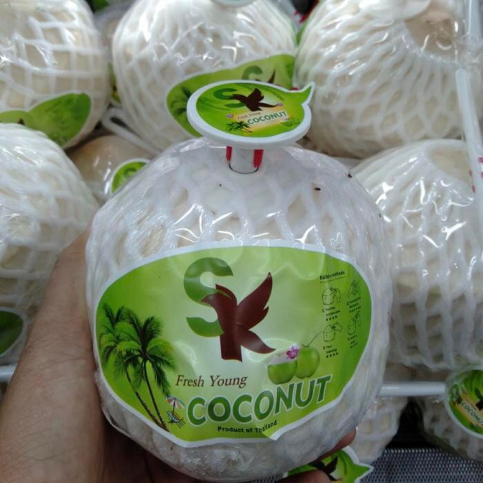 

kelapa muda thailand pratis tinggal minum pcs