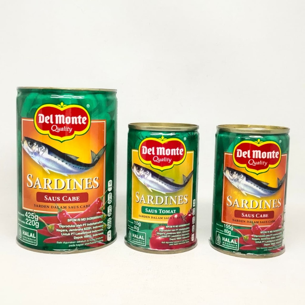 

DEL MONTE SARDINES SAUS VARIAN