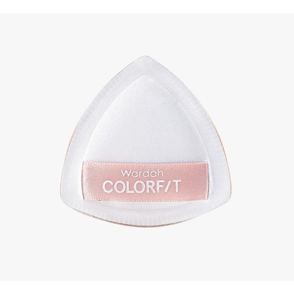 [Gift Not For Sale] 2025 WARDAH COLORFIT TRIANGLE PUFF