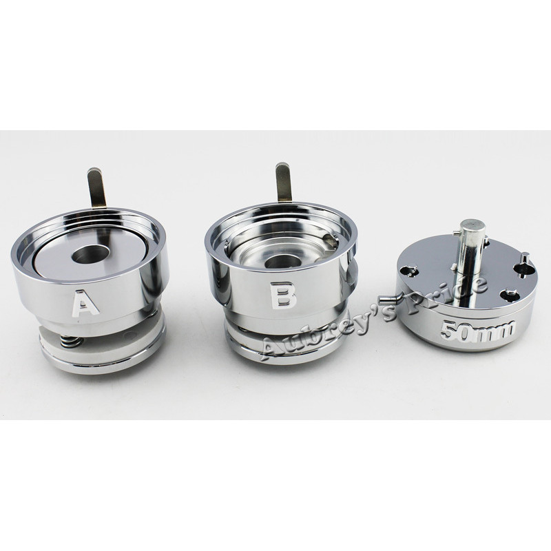 

Round 56mm 58mm Interchangeable Die Mould for New Pro Badge Machine Button Maker both Fit N3&N4 Button Machine