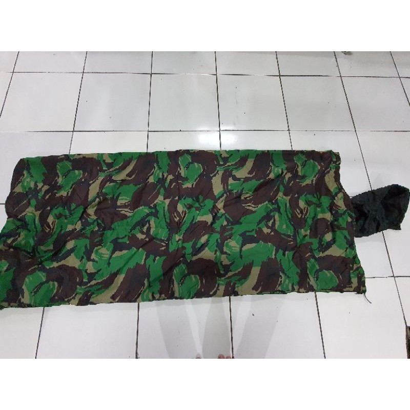 KODE S001 sleepibg bag Loreng TNI | sleeping bag malvinas loreng | Selimut Camping | Sleeping bag Lo