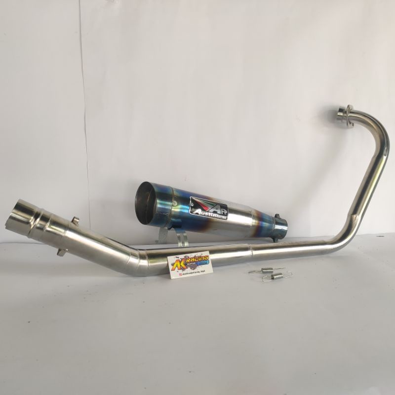 Knalpot racing AR Austin racing Vixion, Megapro, Verza, Thunder, Tiger, Byason, CB 150 old/new, GL, 
