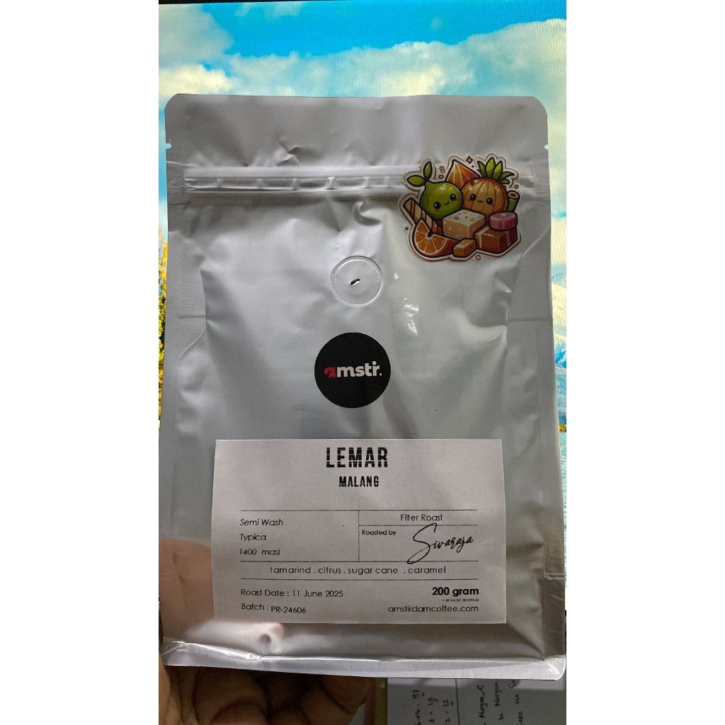 

JAMIN MURAH !!!Kopi Arabika Lemar Washed (Lembah Arjuna) 200gr(BISA LANGSUNG ORDER)