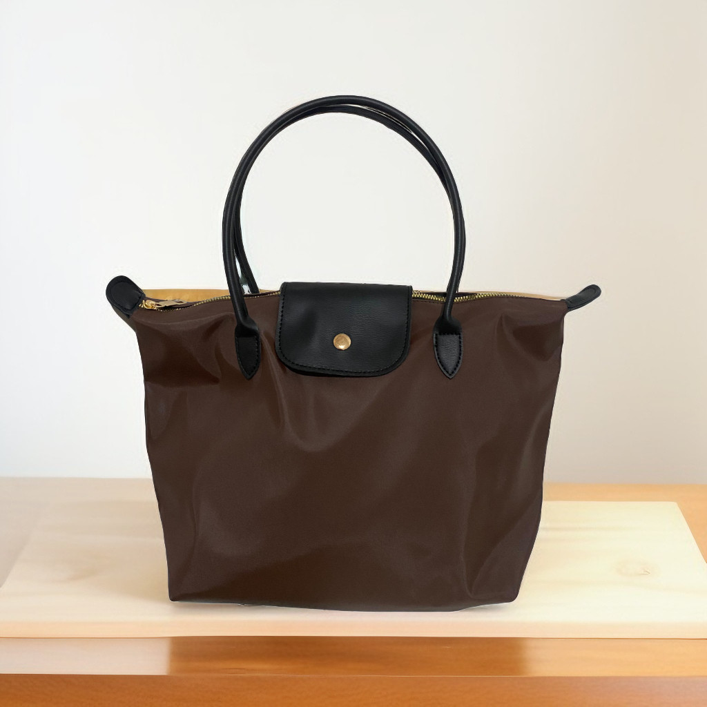 Ella Nylon Large Tote Tas Wanita Shoulder Bag Tas Nylon Tas Besar