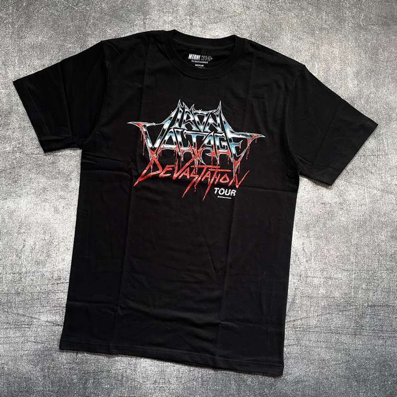 [HOT] Tshirt IRON VOLTAGE - DEVASTATION TOUR 2023 by Maternal Disaster