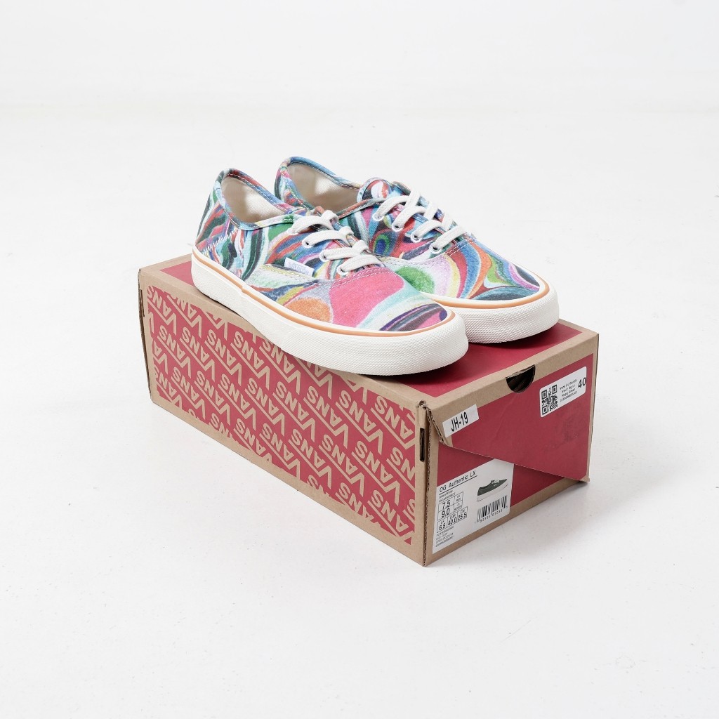 Chris Johanson X Vans Authentic Sf Swirl Multicolor