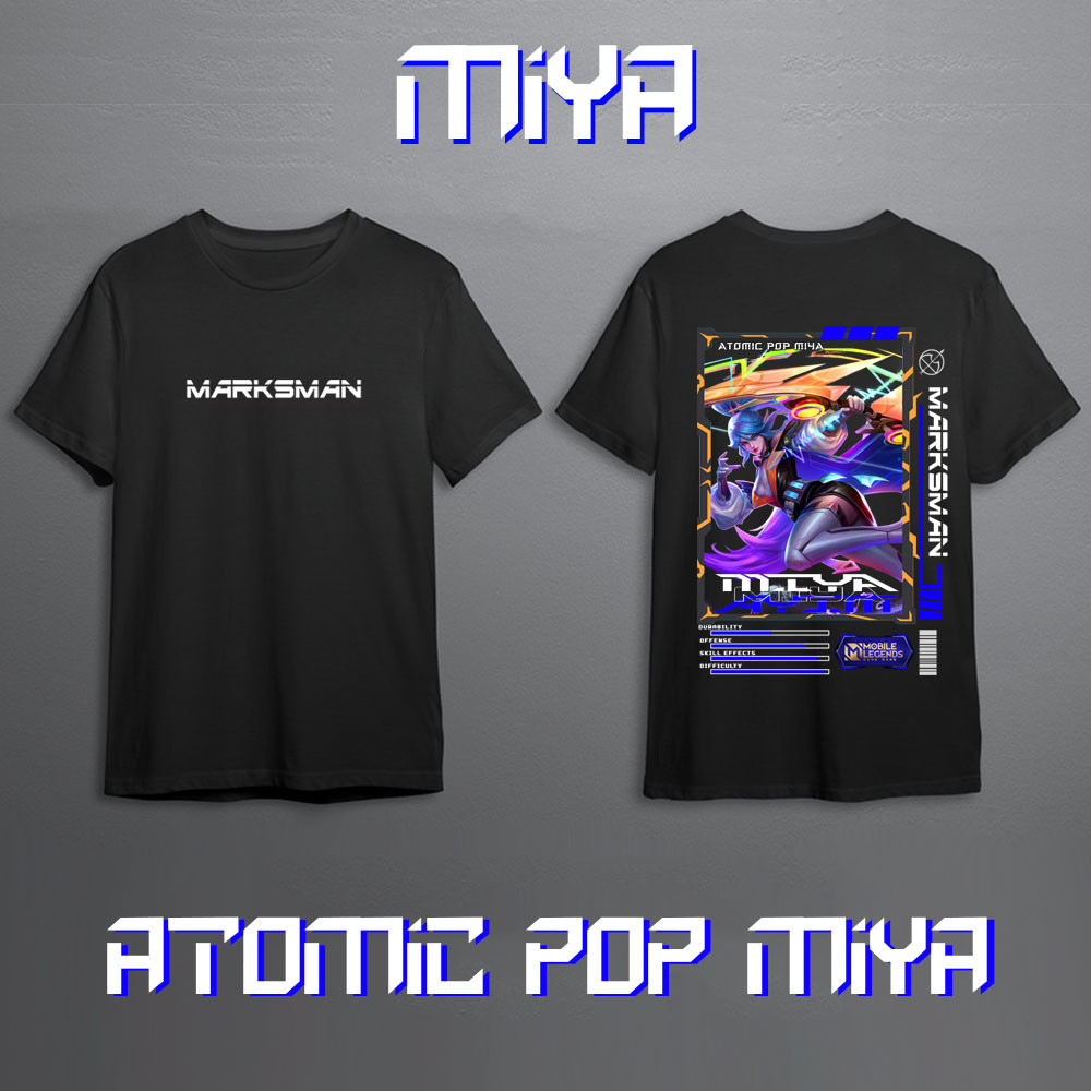 KAOS HERO MOBILE LEGEND MIYA MARKSMAN SKIN KEREN//KAOS ML//KAOS MOBILE LEGEND//KAOS MIYA MLBB//KAOS 