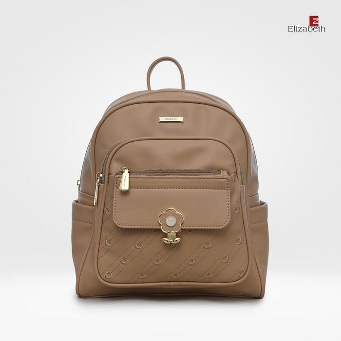 ORIGINAL Tas Wanita Ransel Elizabeth Backpack 0055-6054 - Sand